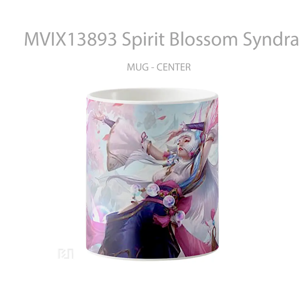 Mug Spirit Blossom Syndra Skin League Of Legends Cangkir Gamer