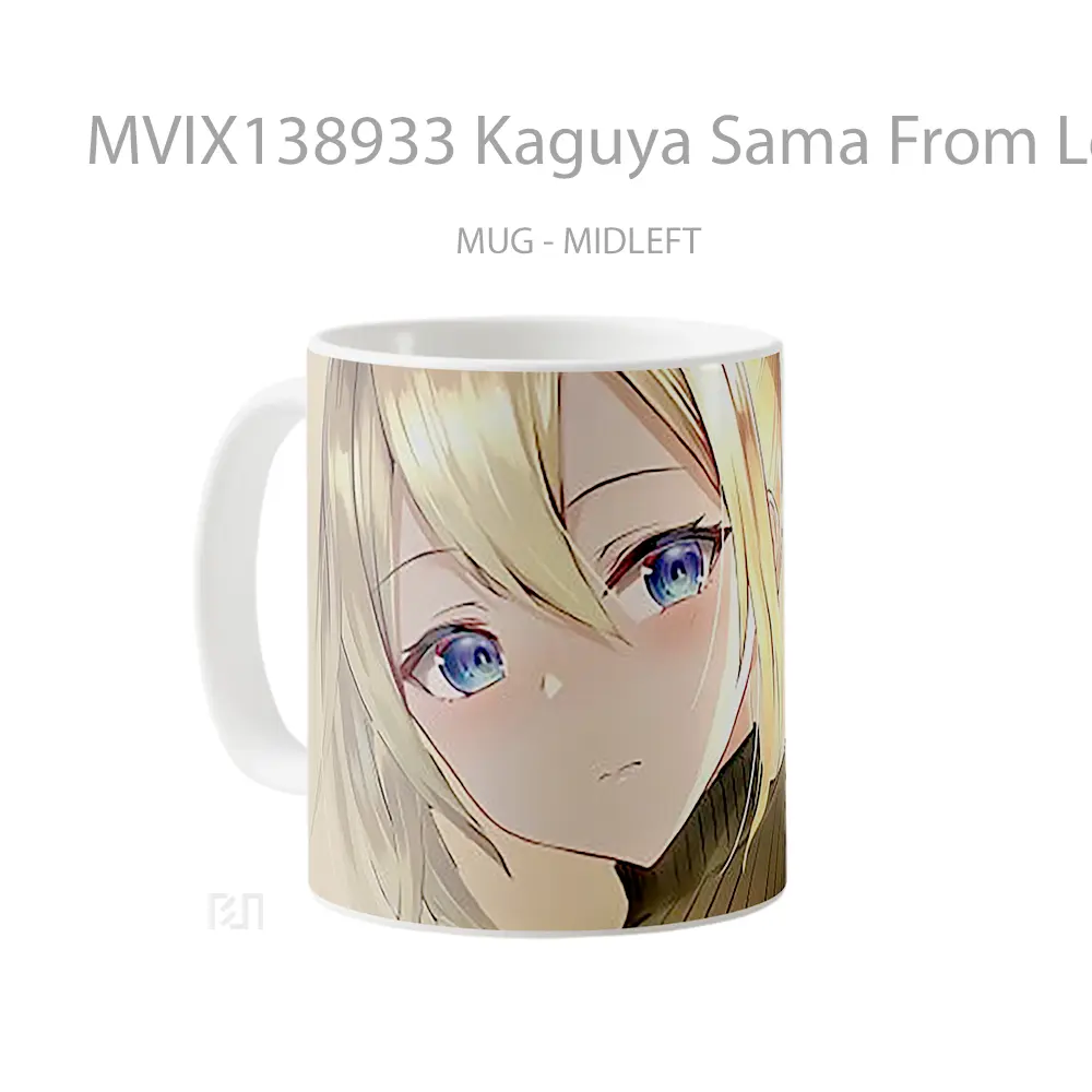 Mug Kaguya Sama From Love Is War Gelas Keramik Unik - All-side / Desain
