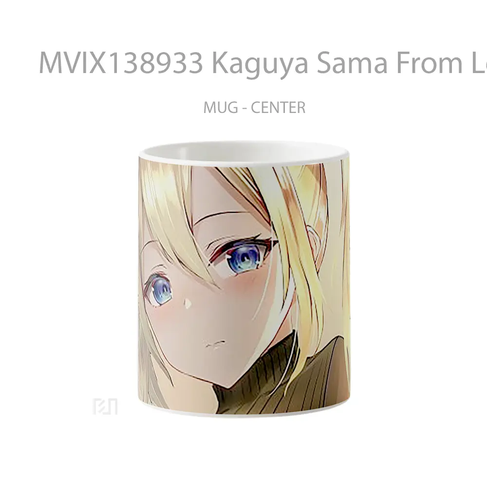 Mug Kaguya Sama From Love Is War Gelas Keramik Unik
