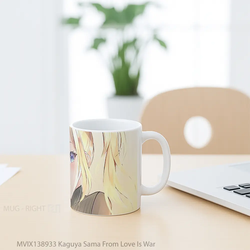 Mug Kaguya Sama From Love Is War Gelas Keramik Unik - All-side / Desain