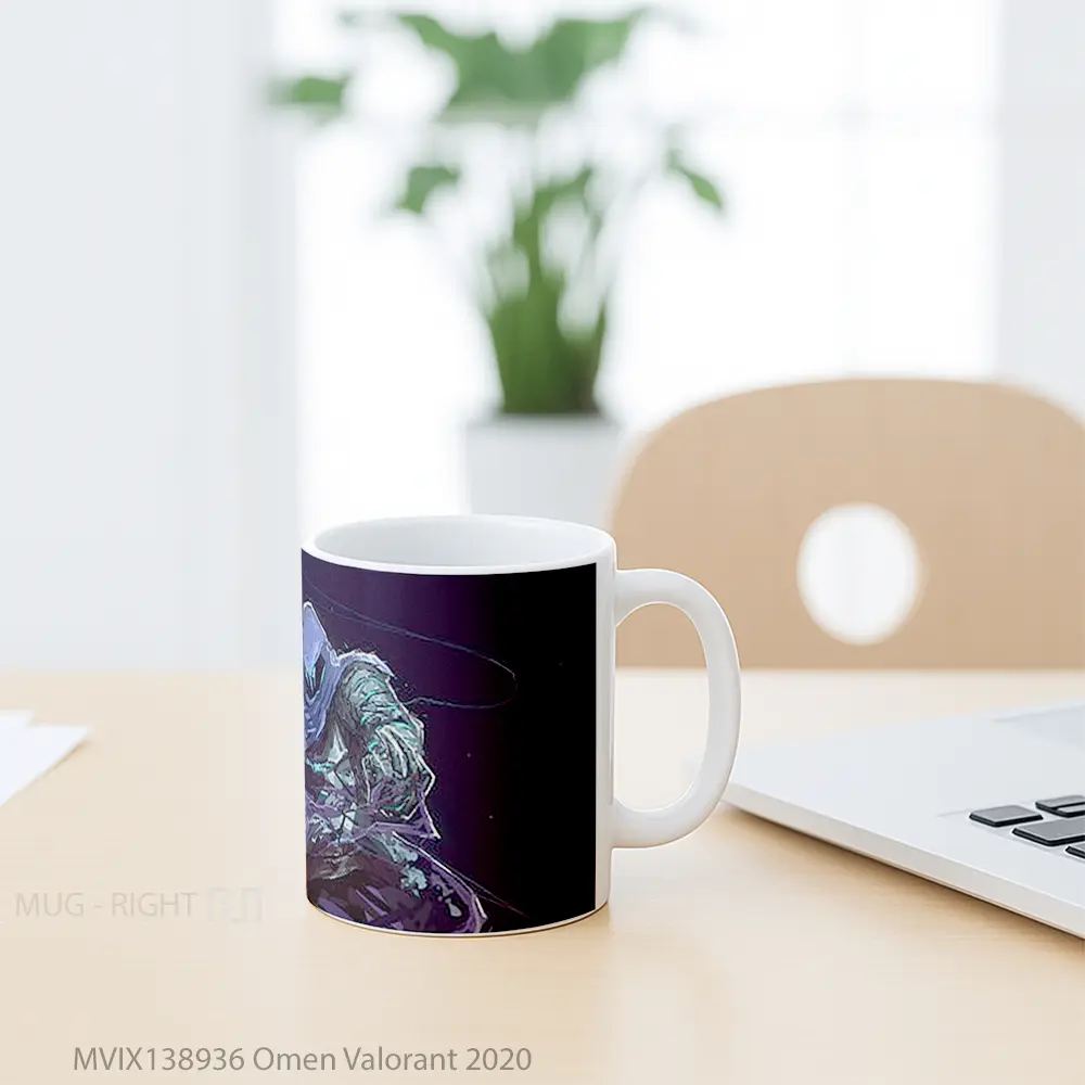 Mug Omen Valorant 2020 Cangkir Gamer - All-side / Desain