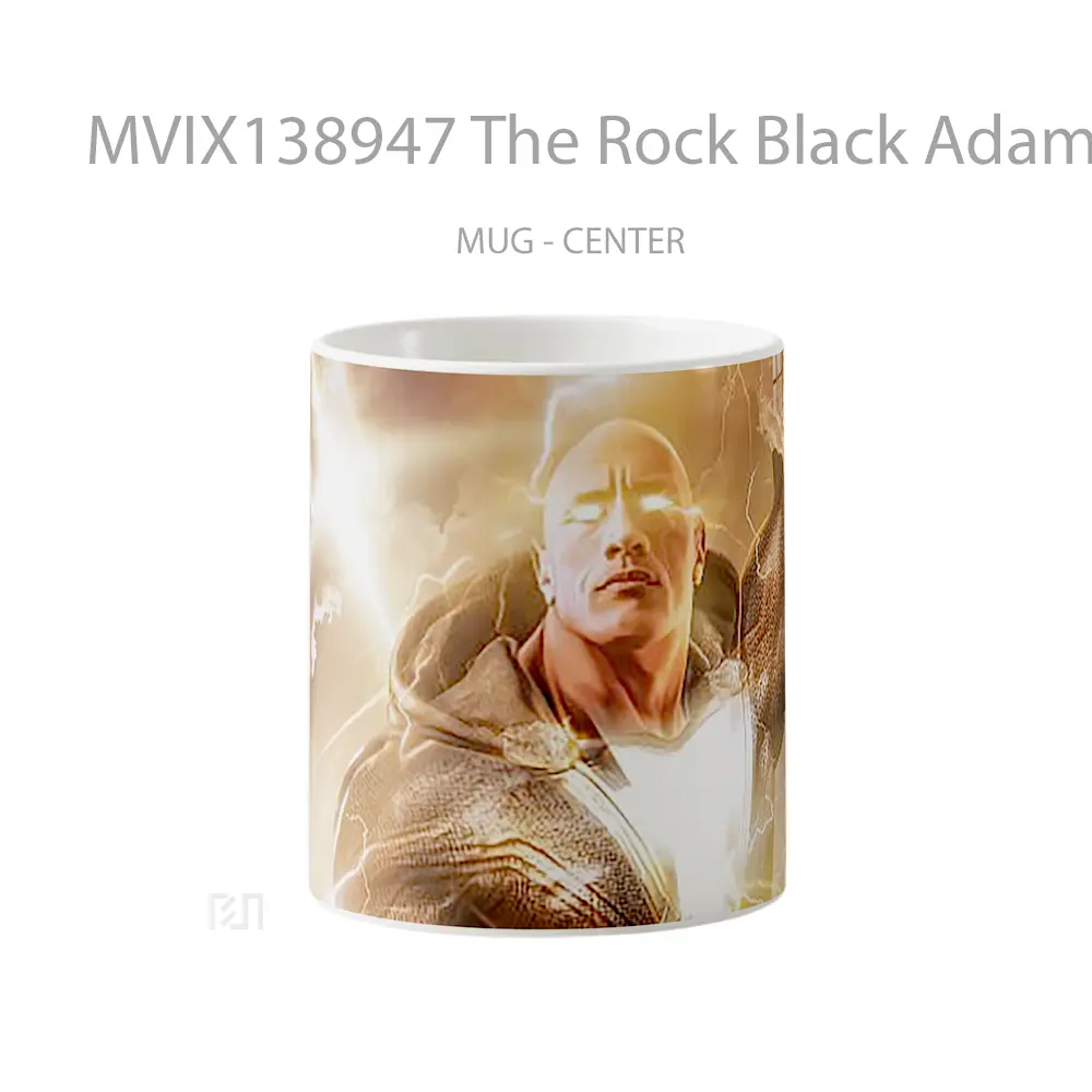 Mug The Rock Black Adam 2020 Gelas Keramik Unik