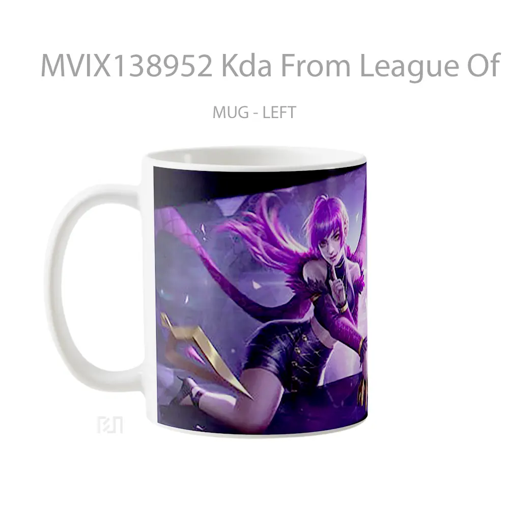 Mug Kda From League Of Legends 2020 Cangkir Gamer - All-side / Desain