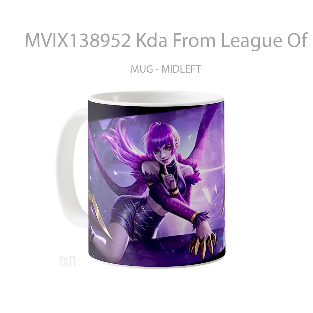 Mug Kda From League Of Legends 2020 Cangkir Gamer - All-side / Desain