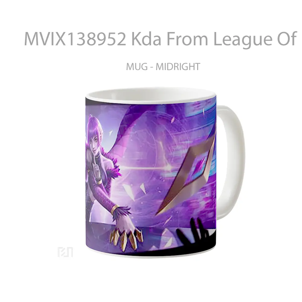 Mug Kda From League Of Legends 2020 Cangkir Gamer - All-side / Desain