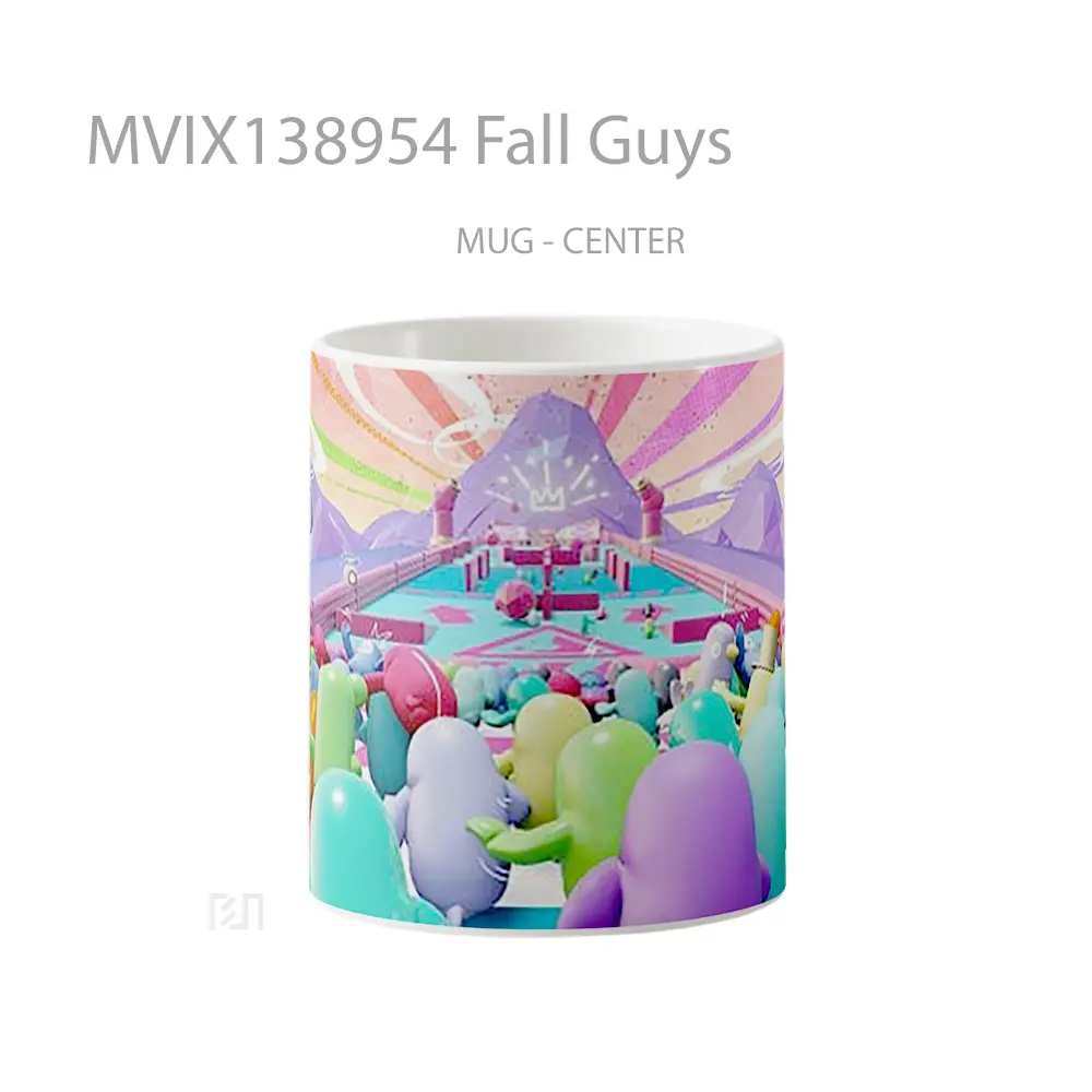 Mug Fall Guys Gelas Keramik Unik