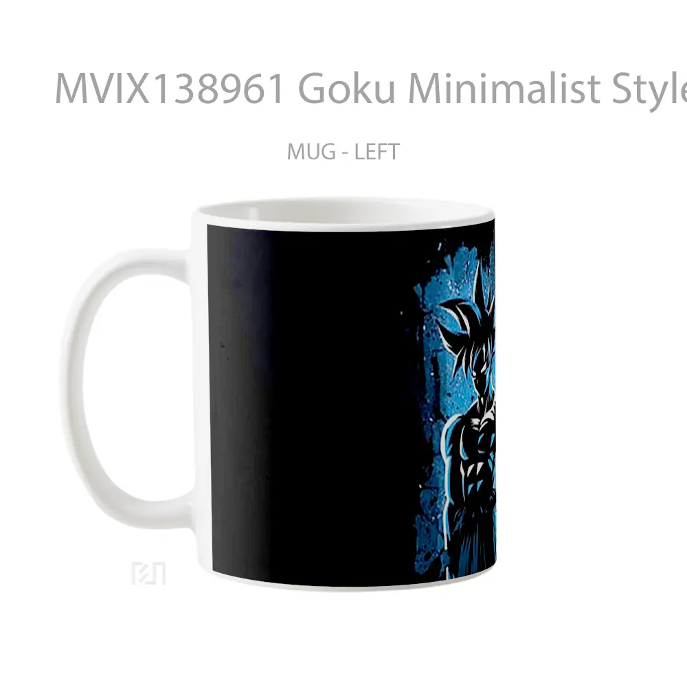 Mug Goku Minimalist Style 2020 Cangkir Anime - All-side / Desain