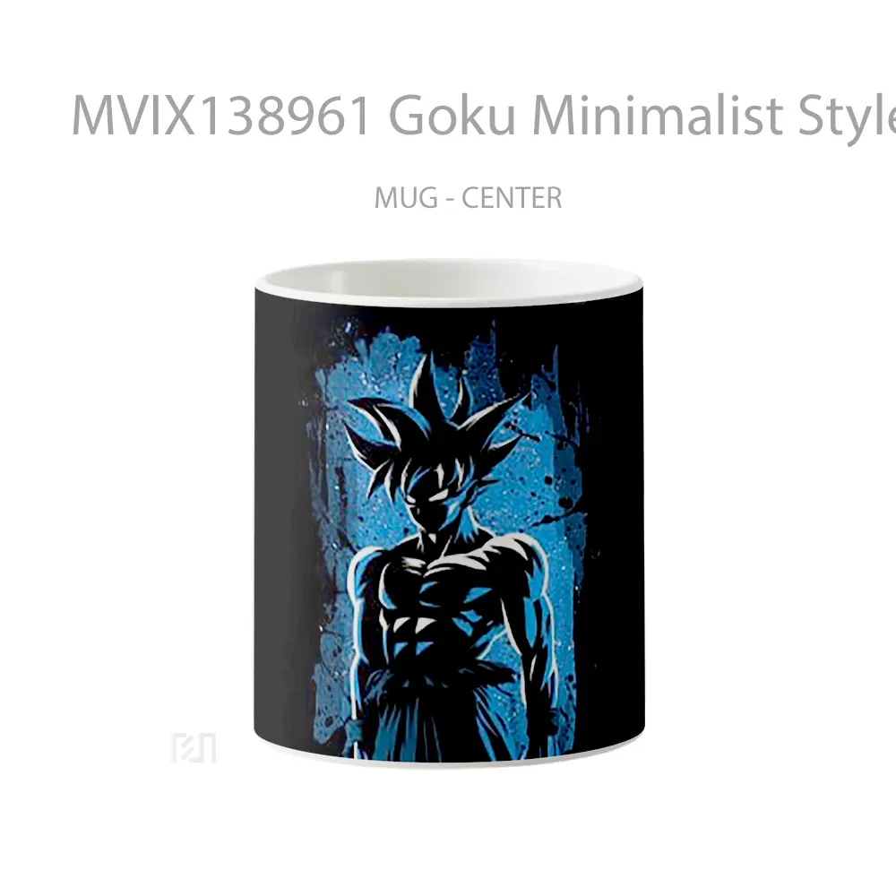 Mug Goku Minimalist Style 2020 Cangkir Anime