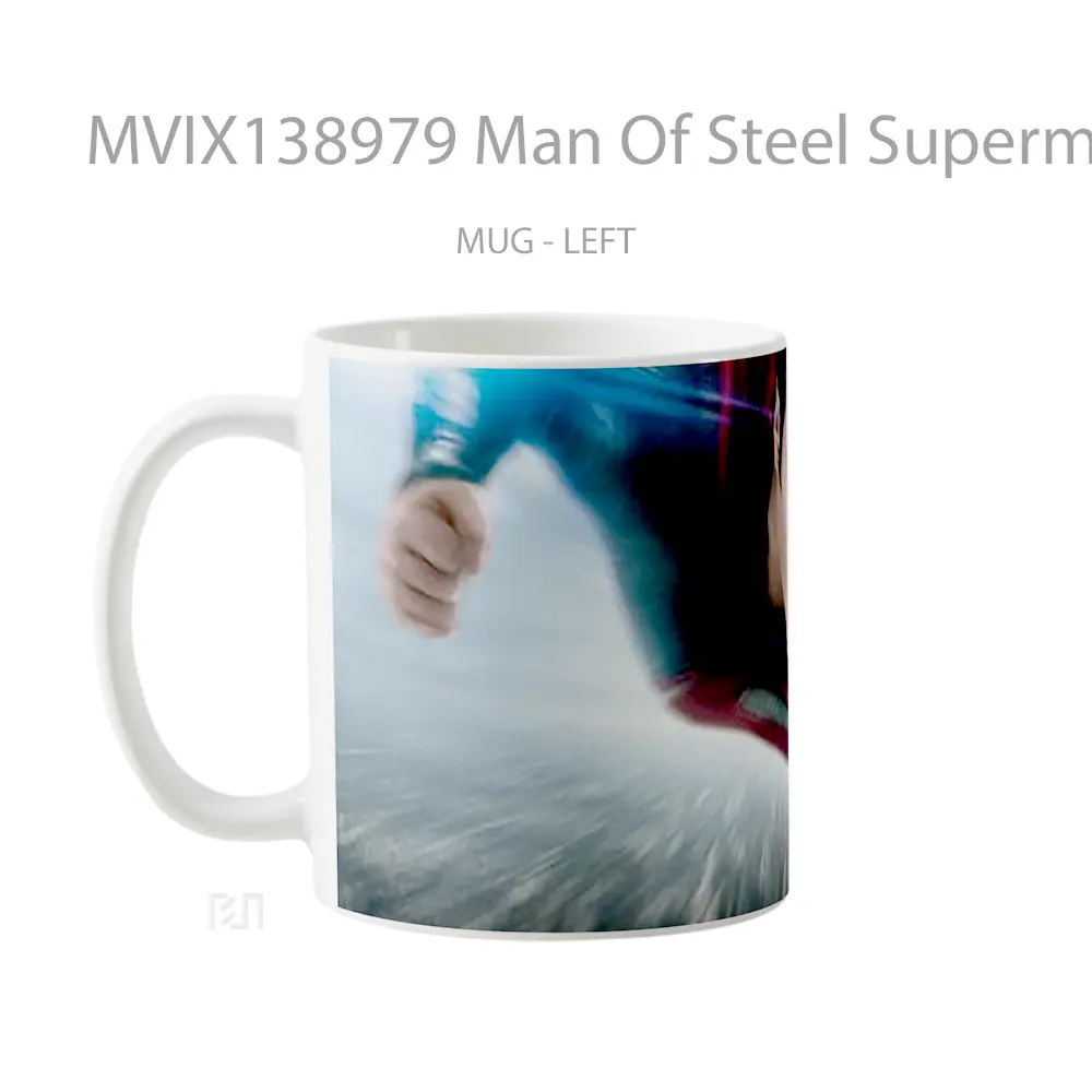 Mug Man Of Steel Superman Gelas Superhero - All-side / Desain