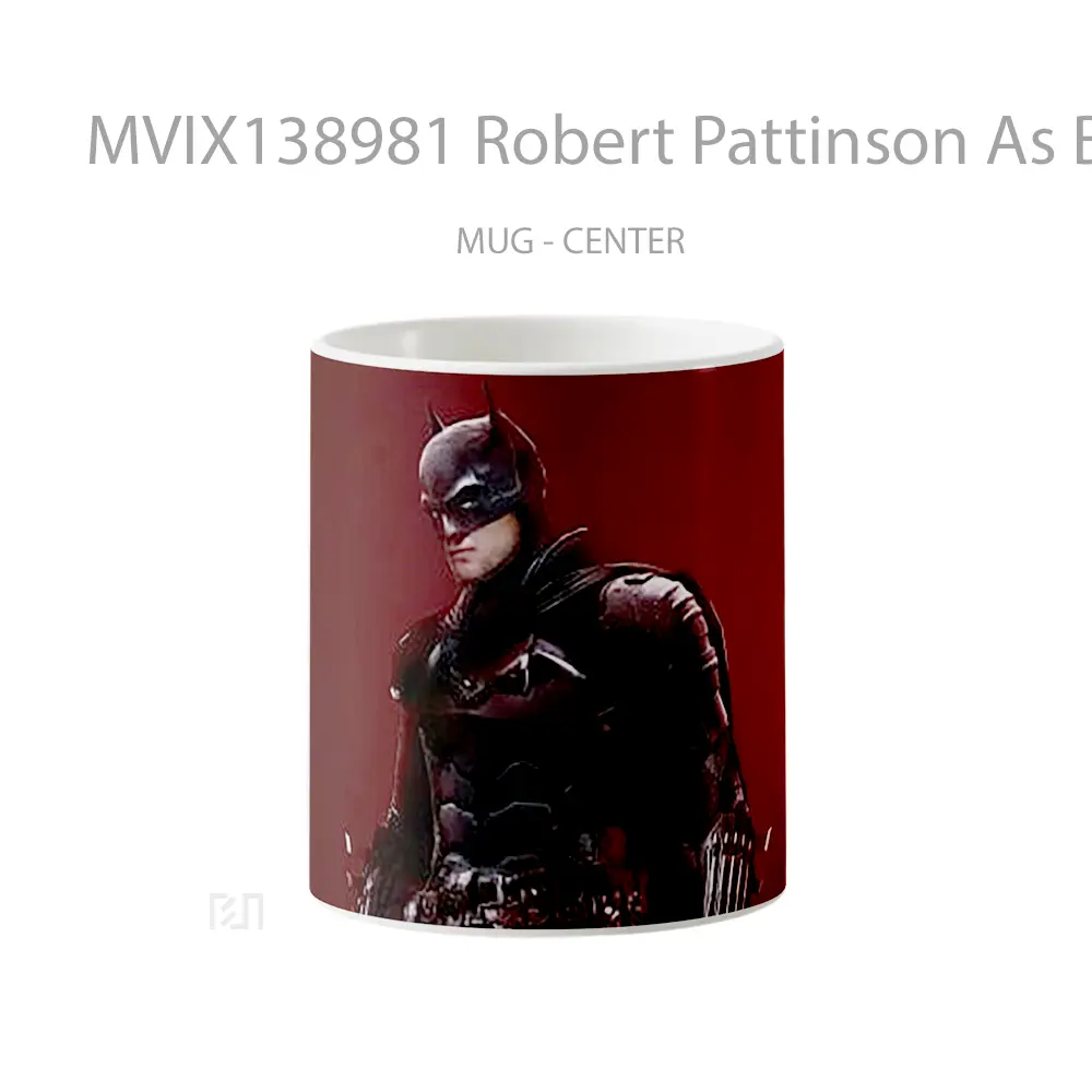 Mug Robert Pattinson As Batman 2021 Gelas Superhero