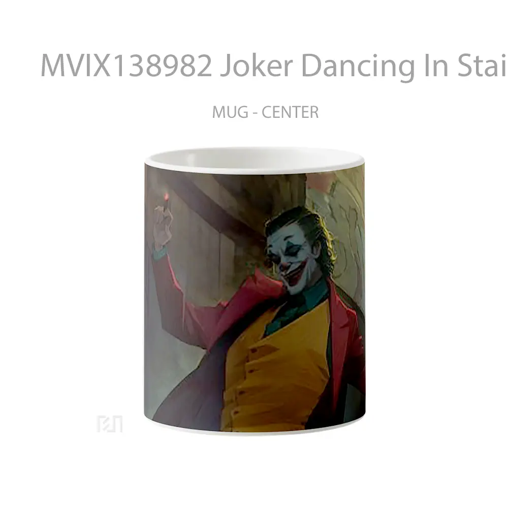 Mug Joker Dancing In Stairs Gelas Superhero