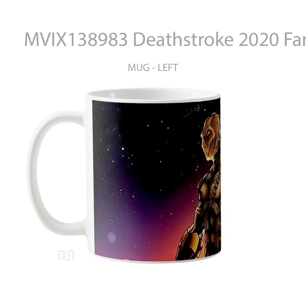 Mug Deathstroke 2020 Fanart Gelas Keramik Unik - All-side / Desain