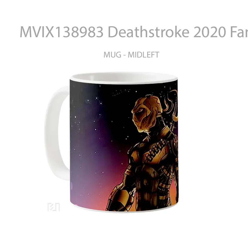 Mug Deathstroke 2020 Fanart Gelas Keramik Unik - All-side / Desain