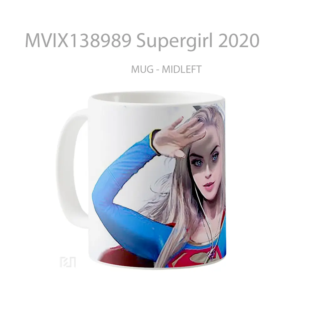 Mug Supergirl 2020 Gelas Keramik Unik - All-side / Desain