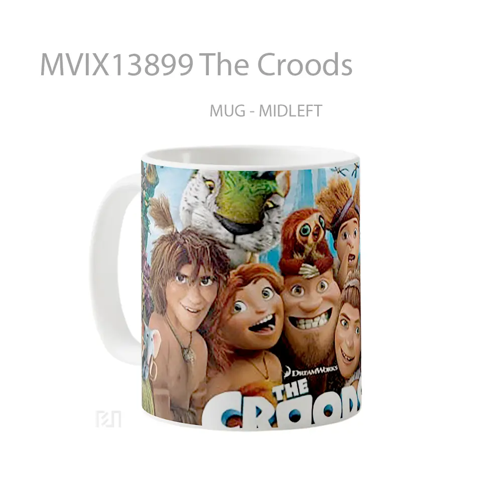 Mug The Croods Gelas Keramik Unik - All-side / Desain