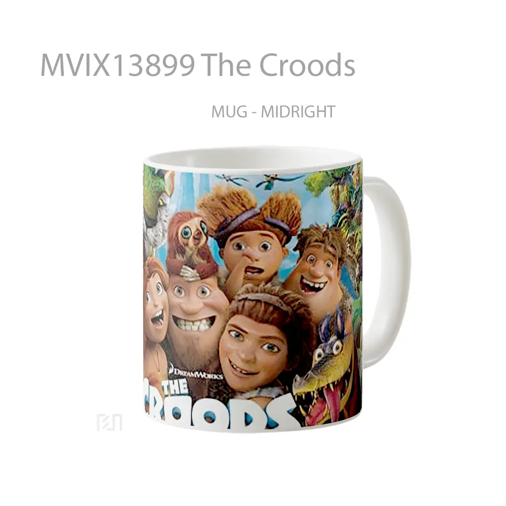Mug The Croods Gelas Keramik Unik - All-side / Desain