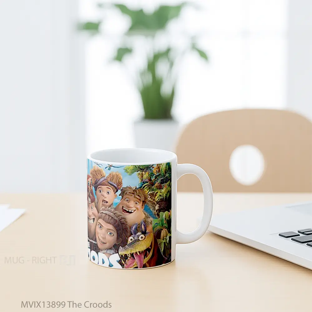 Mug The Croods Gelas Keramik Unik - All-side / Desain