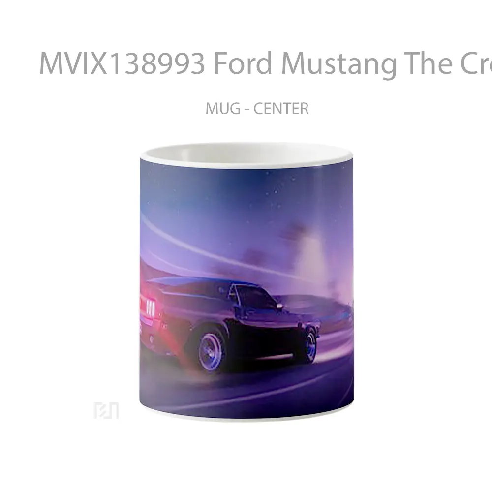 Mug Ford Mustang The Crew 2 Cangkir Mobil