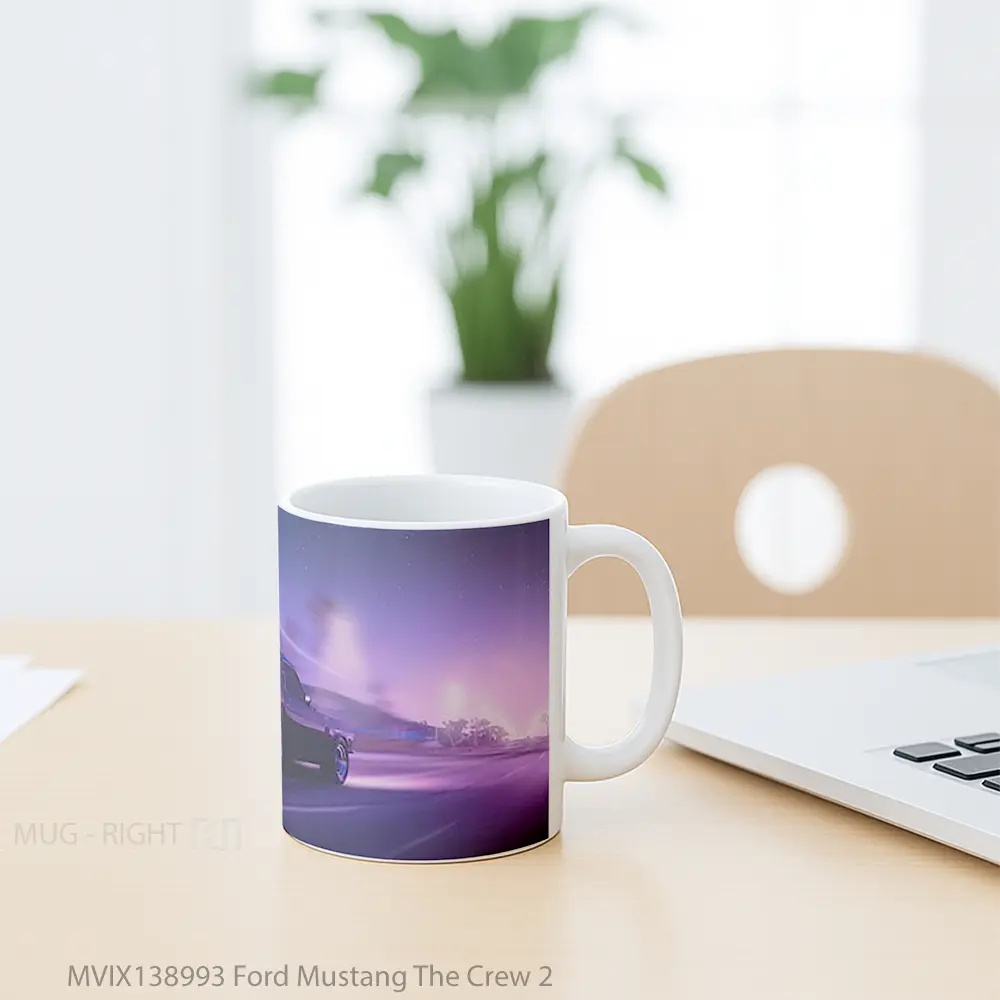 Mug Ford Mustang The Crew 2 Cangkir Mobil - All-side / Desain