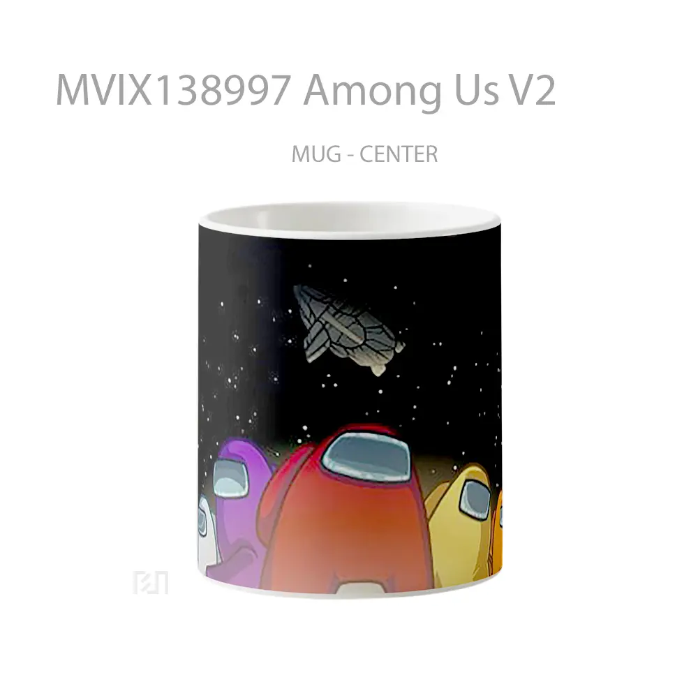 Mug Among Us V2 Gelas Keramik Unik