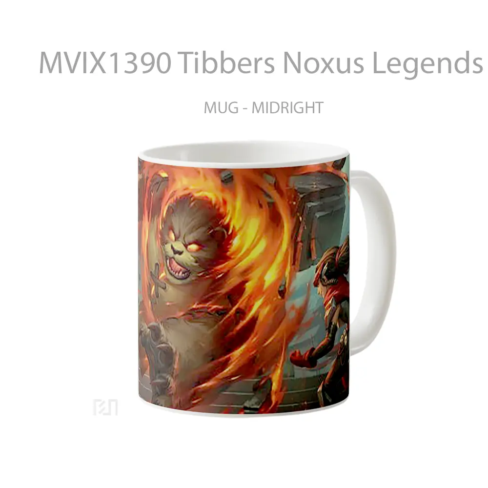 Mug Tibbers Noxus Legends Of Runeterra Gelas Keramik Unik - All-side / Desain