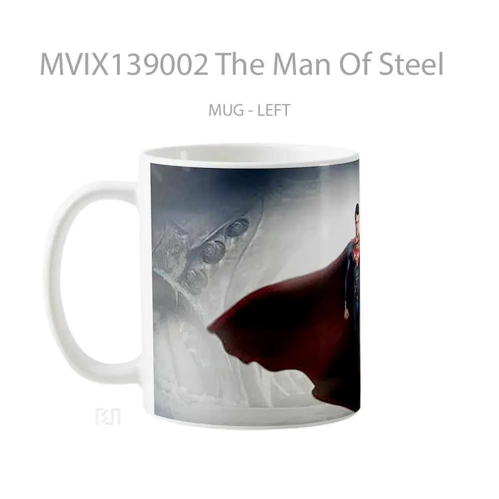 Mug The Man Of Steel Gelas Keramik Unik - All-side / Desain