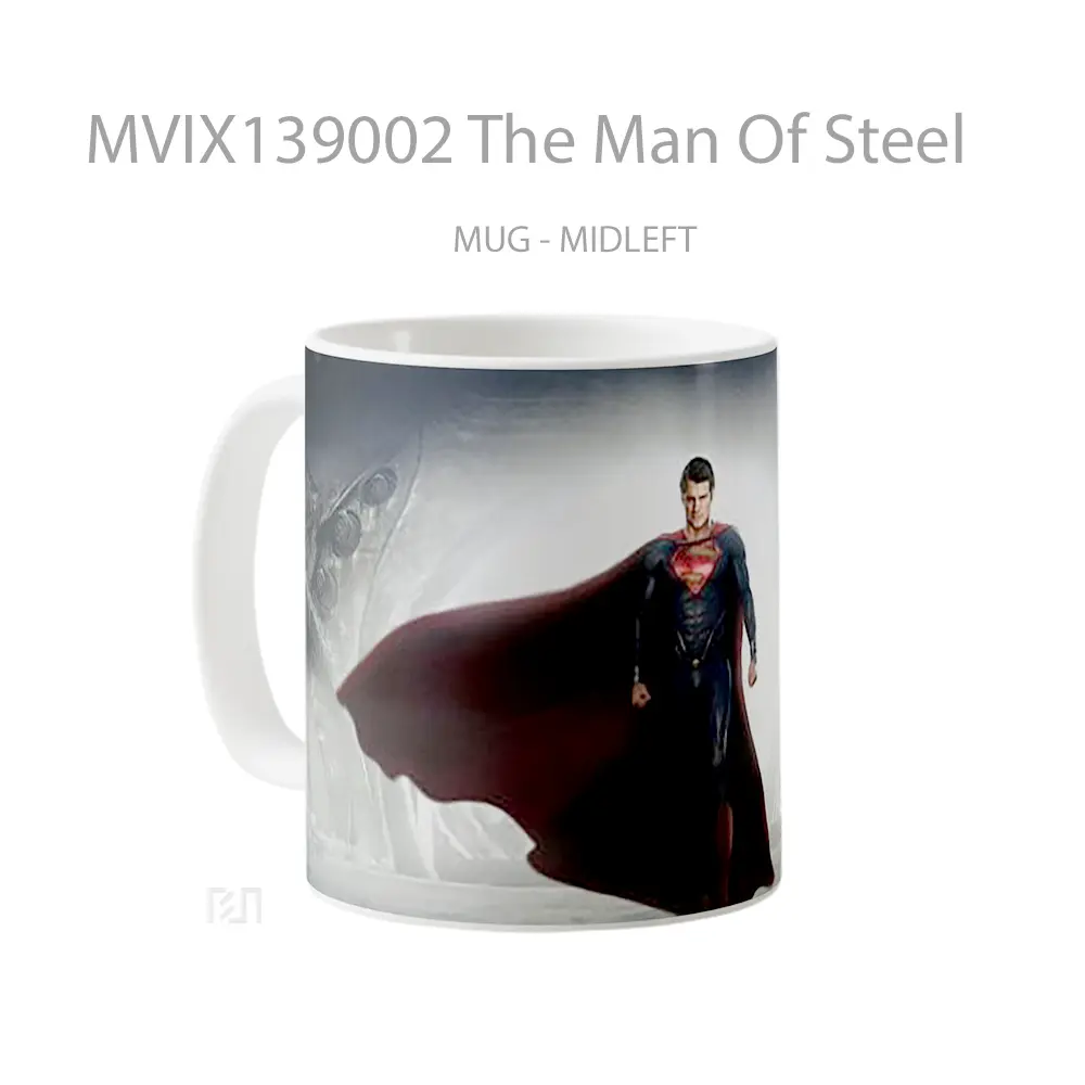 Mug The Man Of Steel Gelas Keramik Unik - All-side / Desain