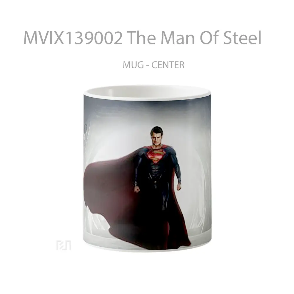 Mug The Man Of Steel Gelas Keramik Unik