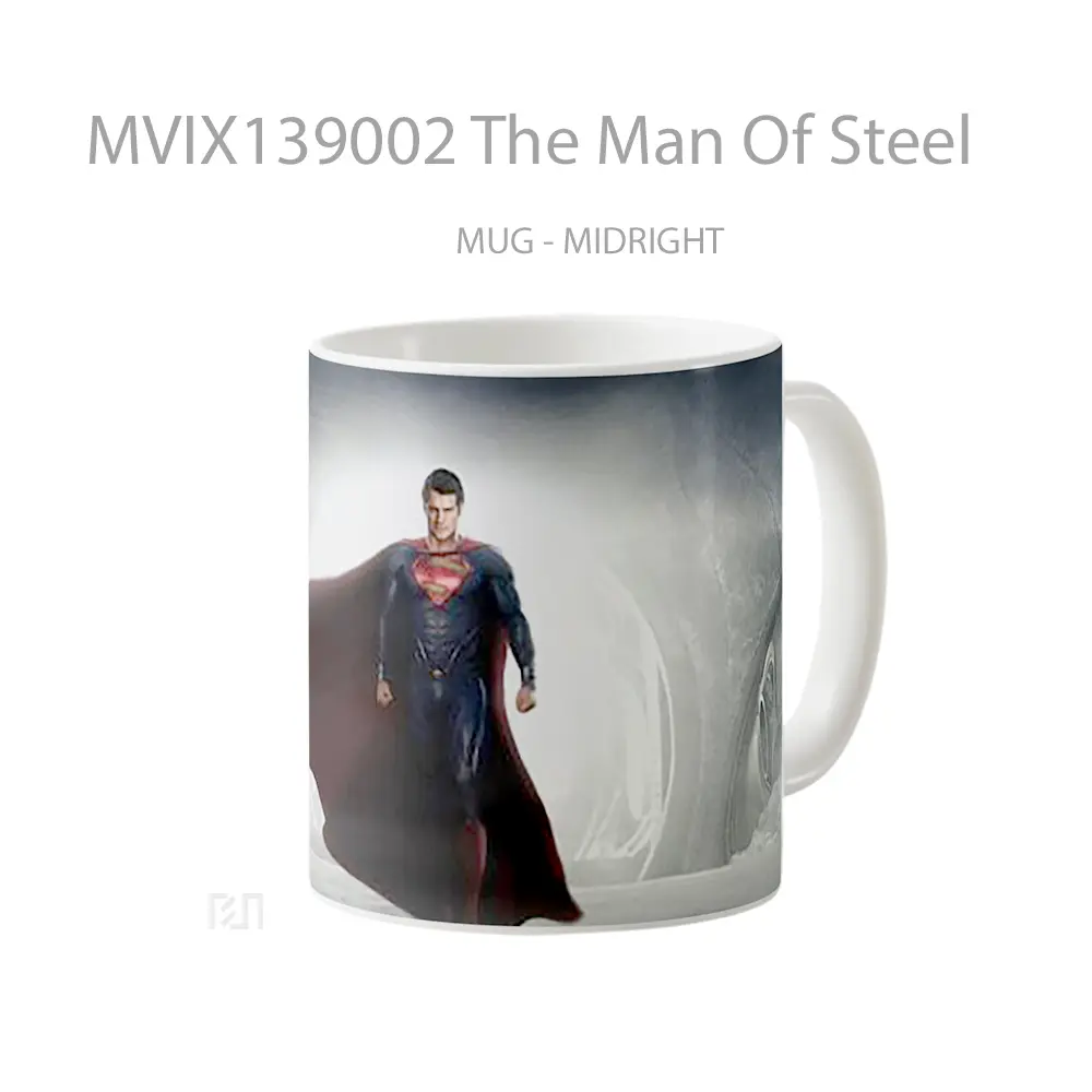 Mug The Man Of Steel Gelas Keramik Unik - All-side / Desain