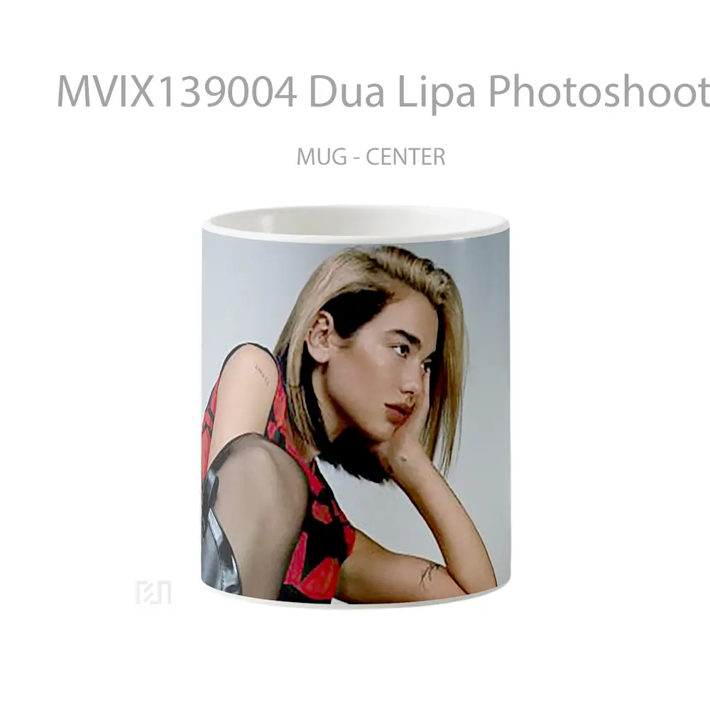 Mug Dua Lipa Photoshoot 2020 Gelas Selebriti