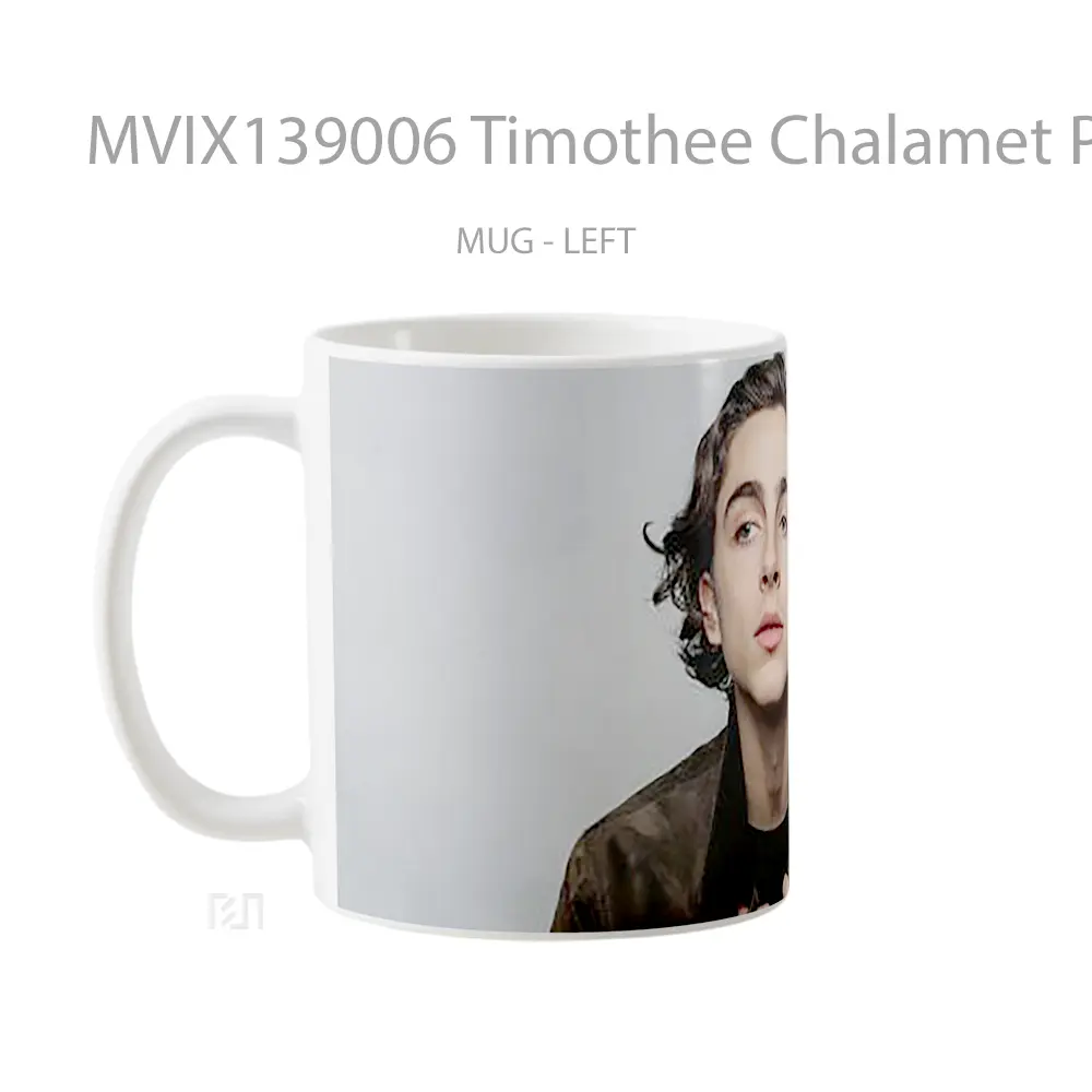 Mug Timothee Chalamet Photoshoot 2020 Gelas Keramik Unik - All-side / Desain