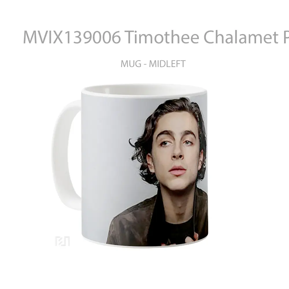 Mug Timothee Chalamet Photoshoot 2020 Gelas Keramik Unik - All-side / Desain