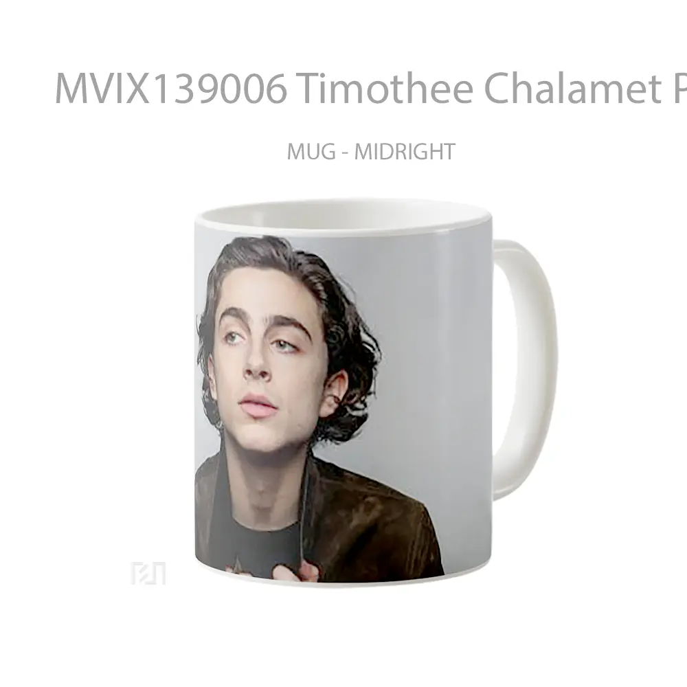 Mug Timothee Chalamet Photoshoot 2020 Gelas Keramik Unik - All-side / Desain
