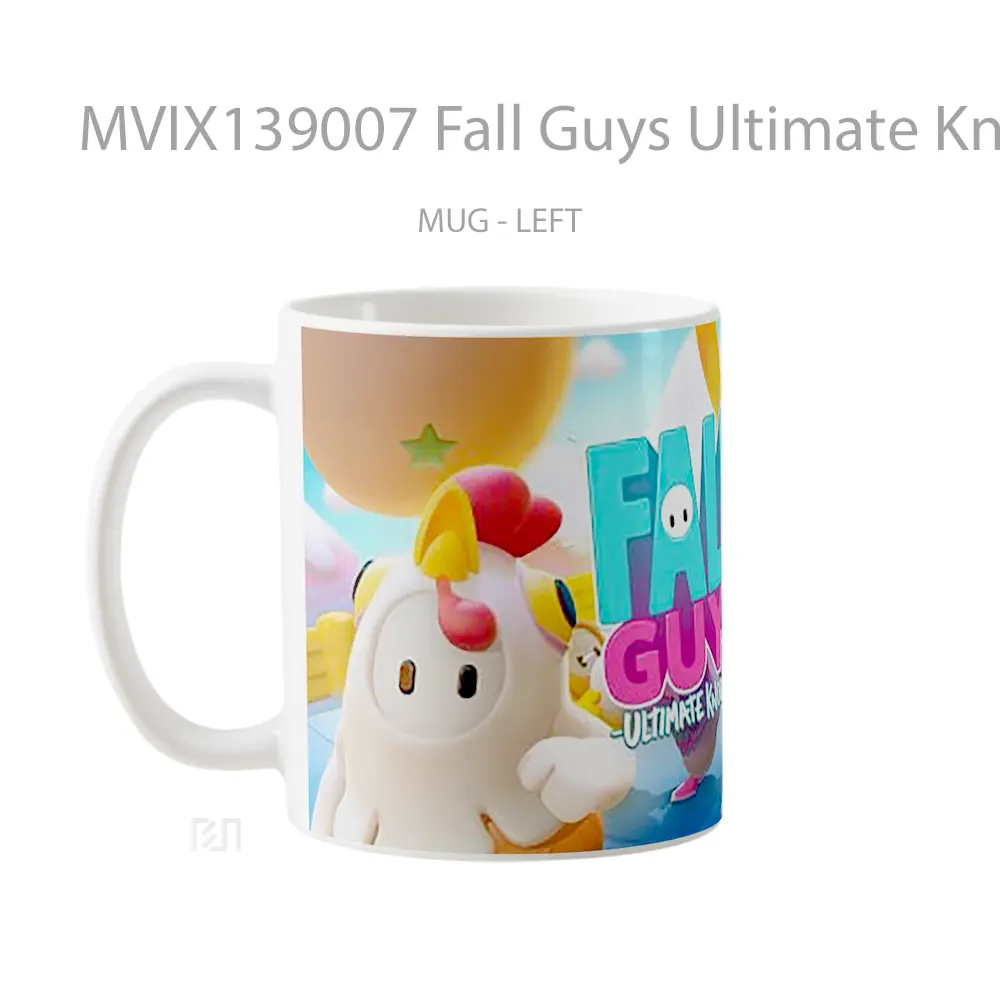 Mug Fall Guys Ultimate Knockout Gelas Keramik Unik - All-side / Desain
