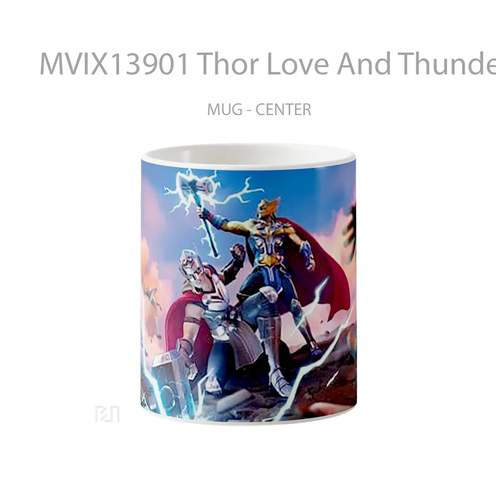 Mug Thor Love And Thunder Fortnite Skin Gelas Superhero