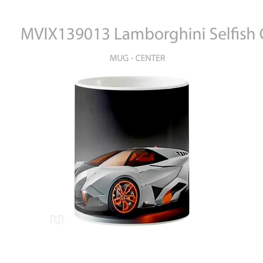 Mug Lamborghini Selfish Concept Car Cangkir Mobil