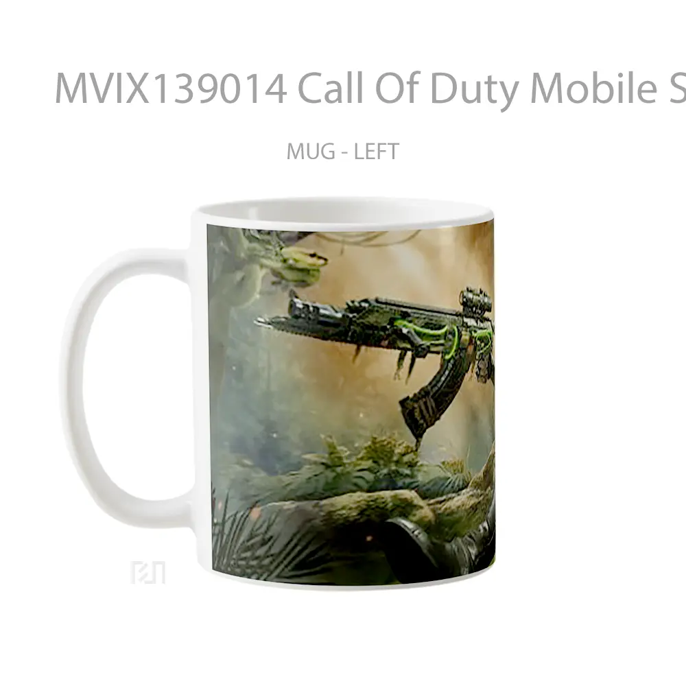Mug Call Of Duty Mobile Scylla Cangkir Gamer - All-side / Desain