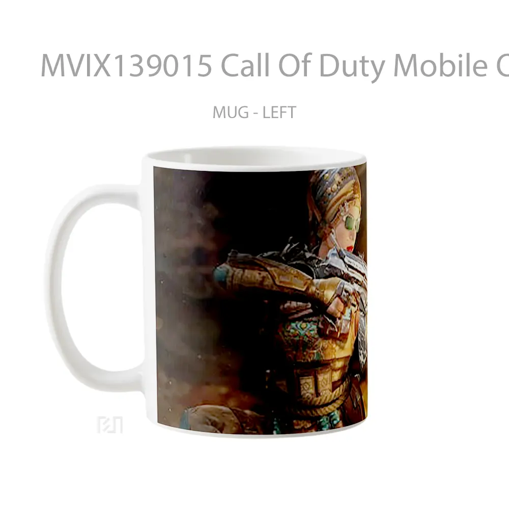 Mug Call Of Duty Mobile Outrider Mystic Skin Cangkir Gamer - All-side / Desain