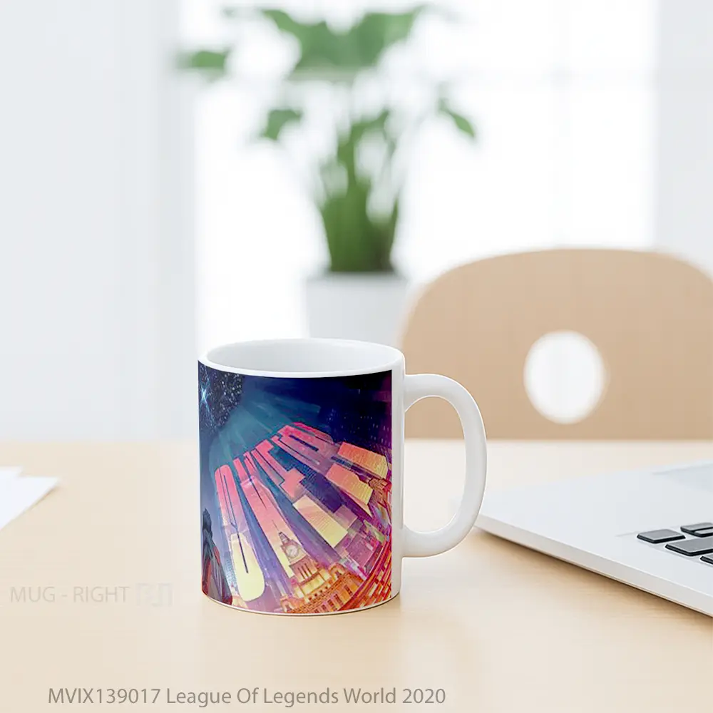 Mug League Of Legends World 2020 Cangkir Gamer - All-side / Desain