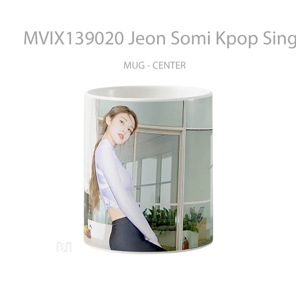 Mug Jeon Somi Kpop Singer Gelas Keramik Unik