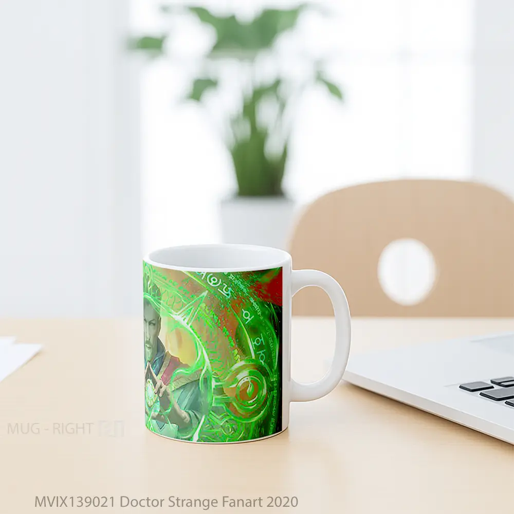 Mug Doctor Strange Fanart 2020 Gelas Superhero - All-side / Desain