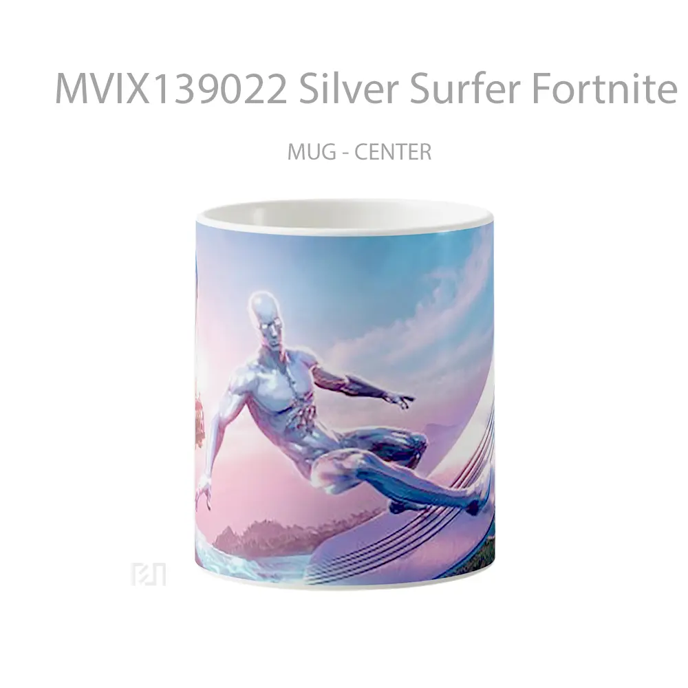 Mug Silver Surfer Fortnite Season 4 Cangkir Gamer