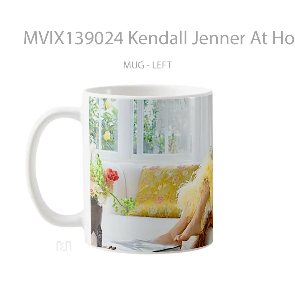 Mug Kendall Jenner At Home Gelas Selebriti - All-side / Desain