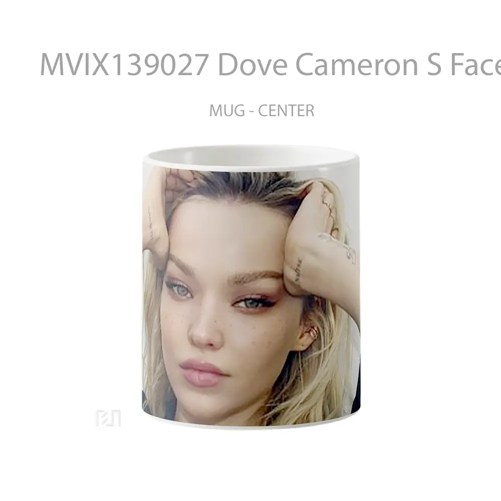 Mug Dove Cameron S Face Gelas Keramik Unik