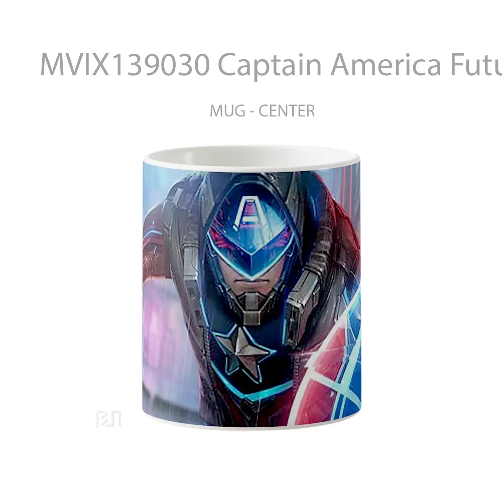 Mug Captain America Future Fight Gelas Superhero