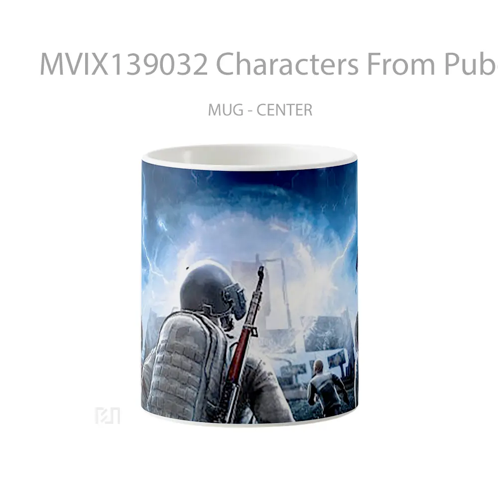 Mug Characters From Pubg Game 2020 Cangkir Gamer