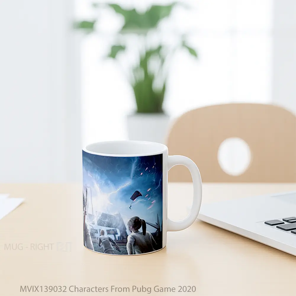 Mug Characters From Pubg Game 2020 Cangkir Gamer - All-side / Desain