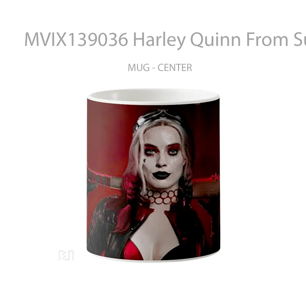 Mug Harley Quinn From Suicide Squad Gelas Keramik Unik