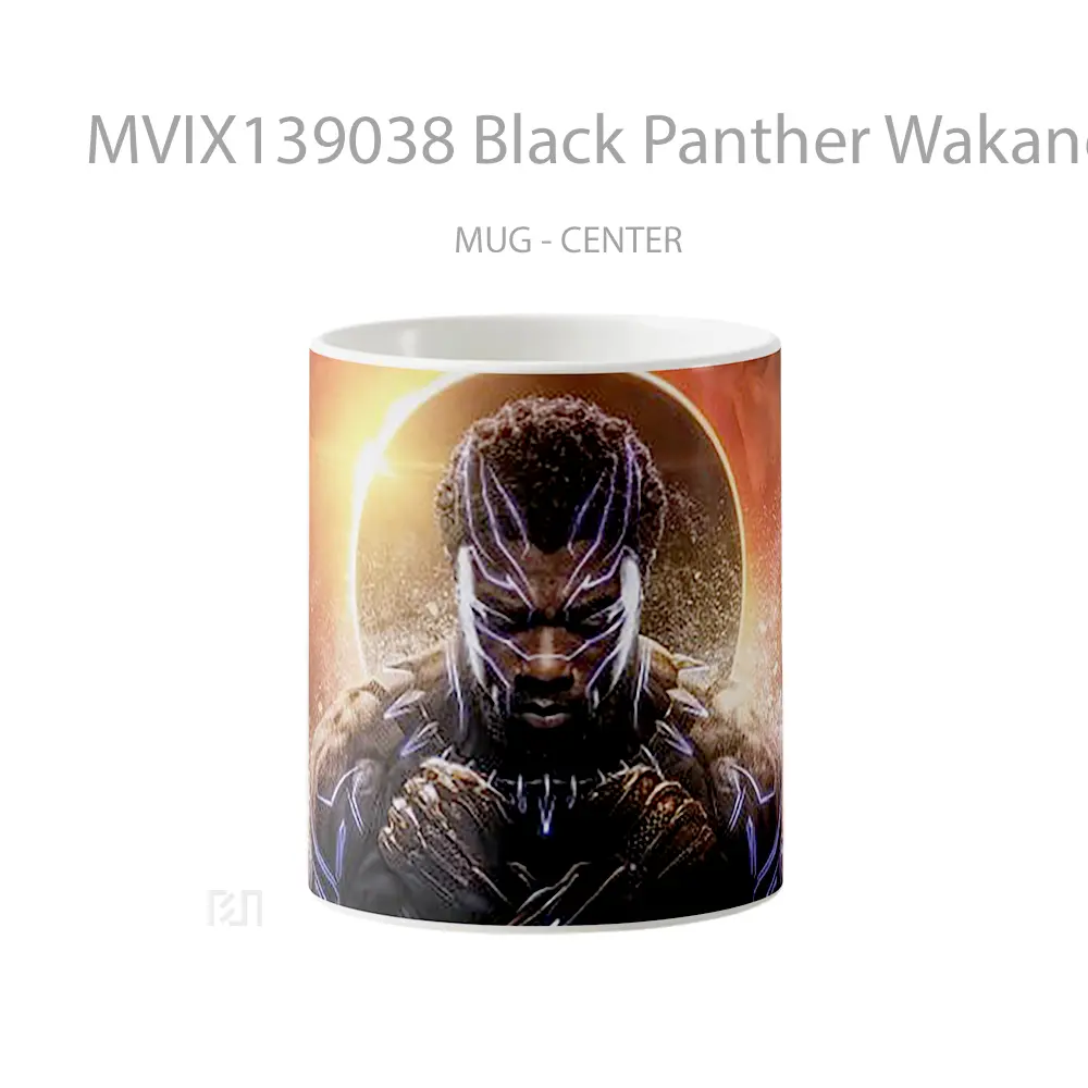 Mug Black Panther Wakanda King Gelas Superhero