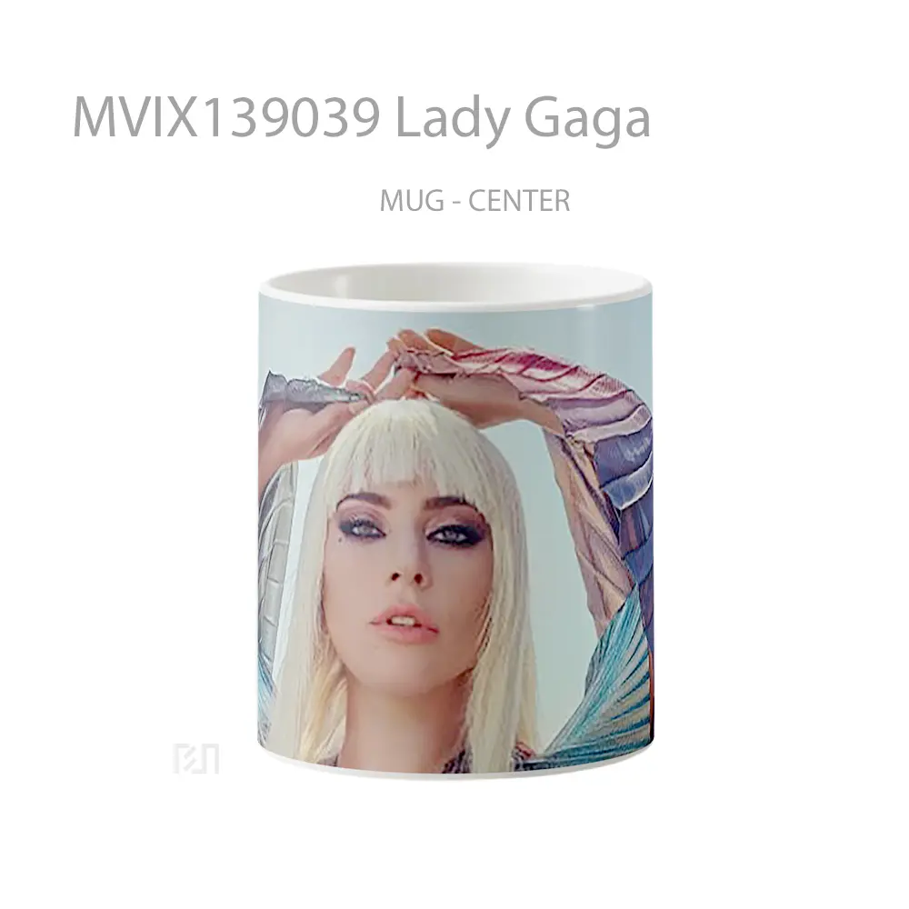 Mug Lady Gaga Gelas Selebriti